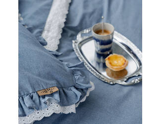 Dindi Home Dekbedovertrek Denim Dream
